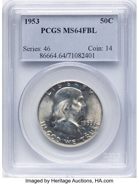1953 50c MS FBL thumbnail 3