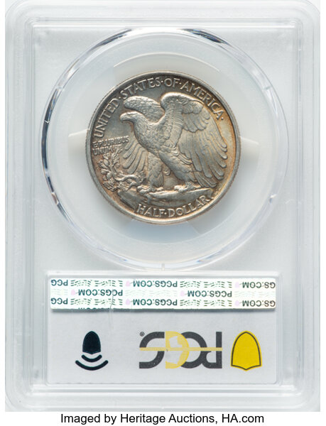 1946 50c Doubled Die Obverse, FS-101 MS thumbnail 3