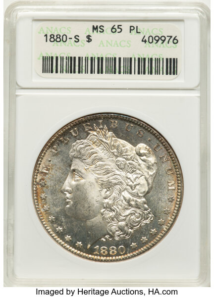 1880-S $1  Checkmark, VAM-12 MS PL thumbnail 3