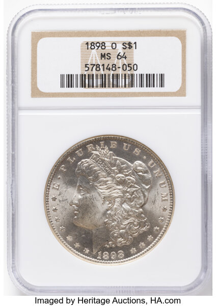 1898-O $1  Clashed Dies, VAM-16A MS thumbnail 7