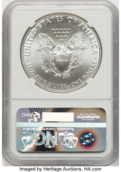 2016 $1  Silver Eagle MS70 thumbnail 4