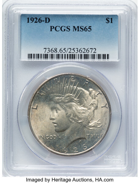 1926-D $1  MS thumbnail 5