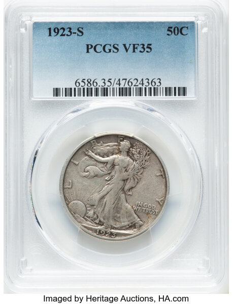 1923-S 50c MS thumbnail 3
