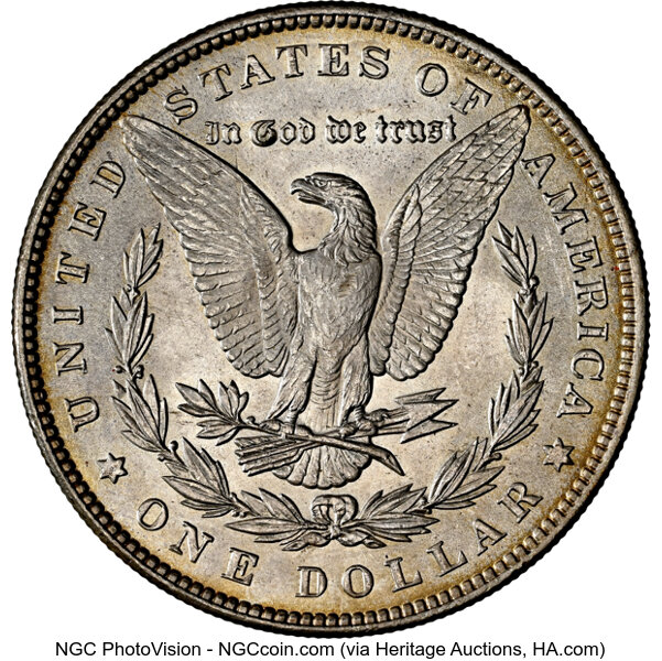 1886 $1 MS66 thumbnail 2