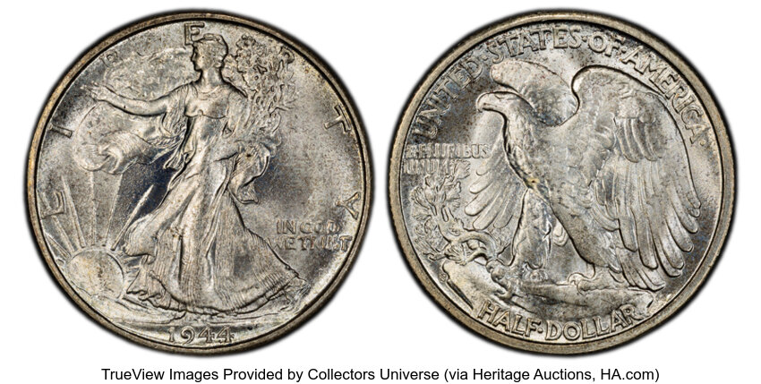 1944-S 50c MS thumbnail 3