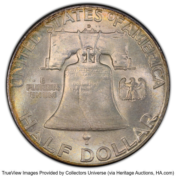 1948-D 50c Doubled Die Reverse, FS-801 MS FBL thumbnail 6