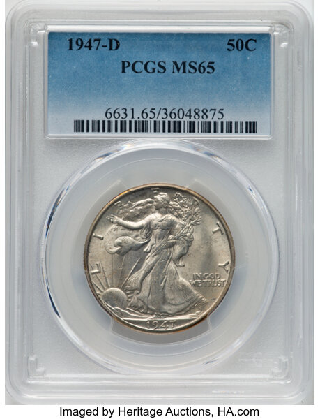 1947-D 50c MS thumbnail 4