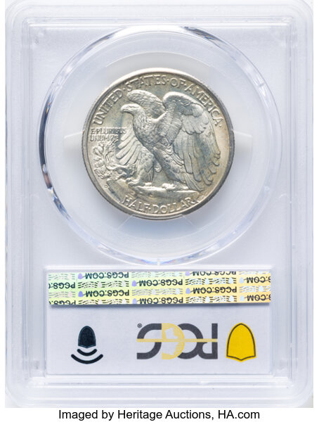 1944-D 50c MS66 thumbnail 6