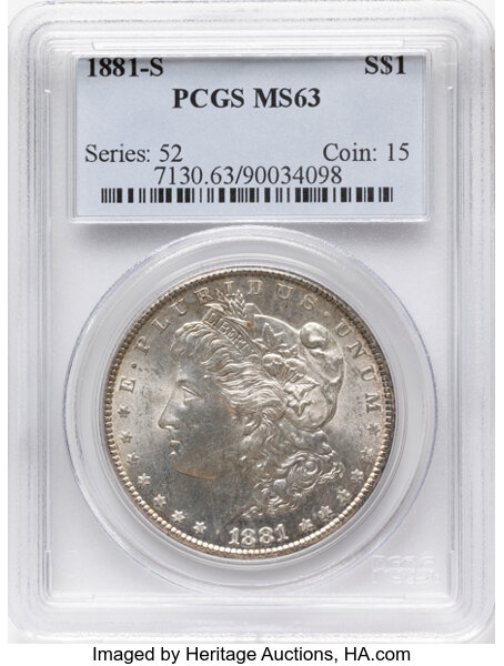 1881-S $1  Die Chip Wing, VAM-92A MS thumbnail 6