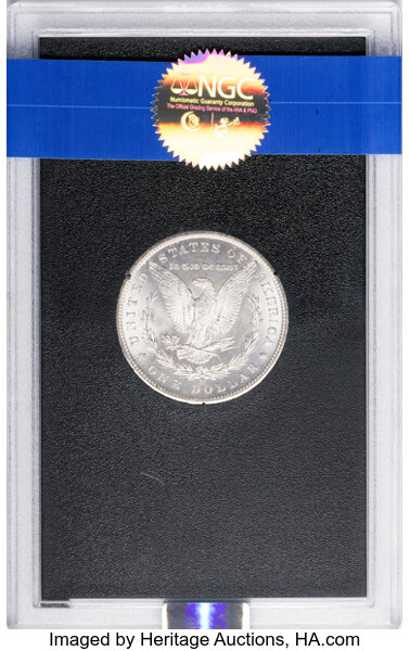 1883-CC $1  GSA Hoard, Hard package MS64 thumbnail 2