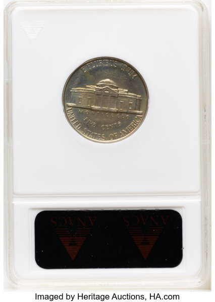 1938 5c Jefferson PR66 CAC thumbnail 4