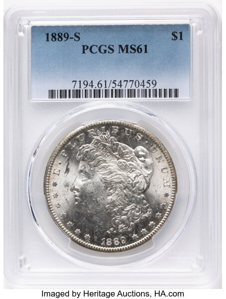 1889-S $1  MS thumbnail 7