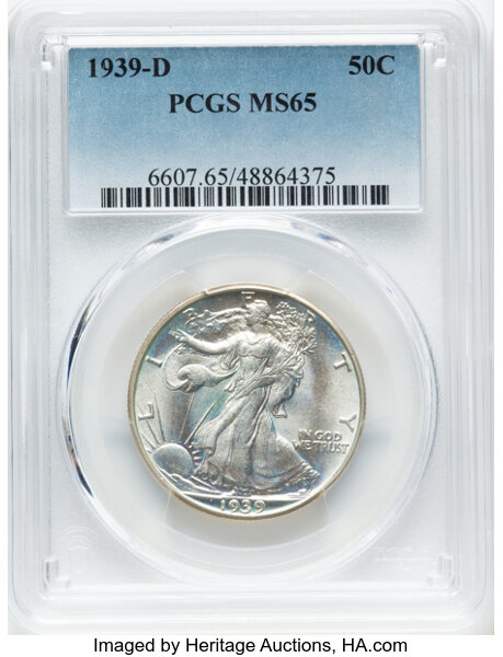 1939-D 50c MS thumbnail 3