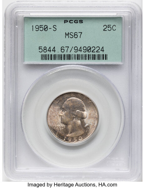 1950-S 25c MS thumbnail 3