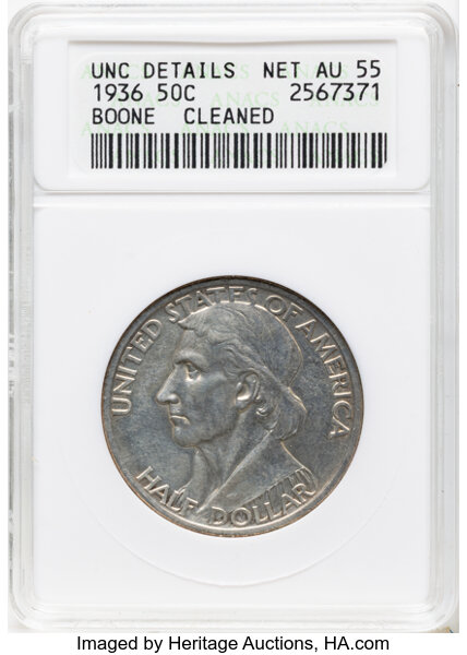 1936 50c Boone MS thumbnail 3