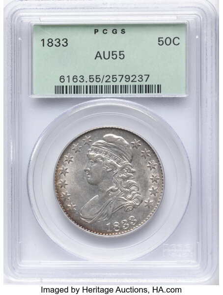 1833 50c O-112 MS thumbnail 2