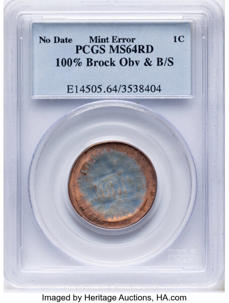 1982 1c Zinc, Large Date MS RD thumbnail 4