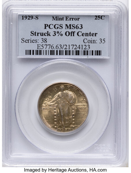 1929-S 25c MS thumbnail 3