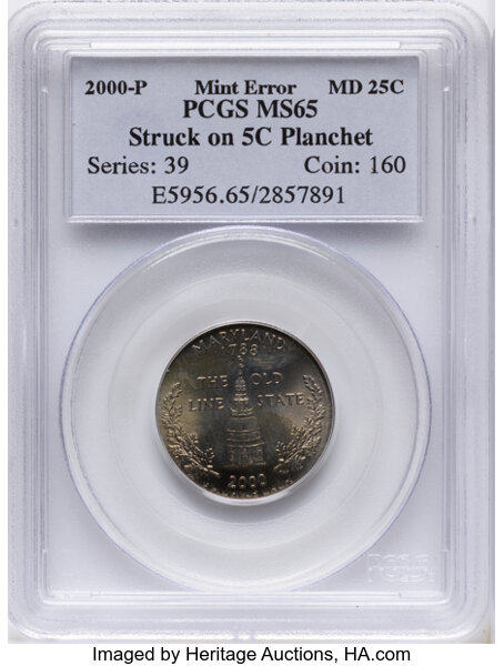2000-P 25c Maryland MS thumbnail 3