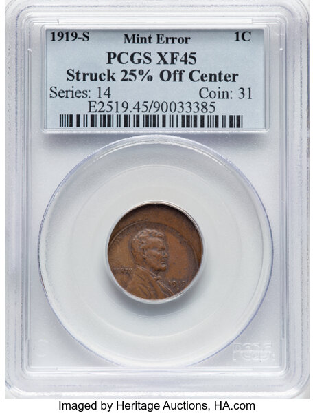 1919-S 1c MS BN thumbnail 3