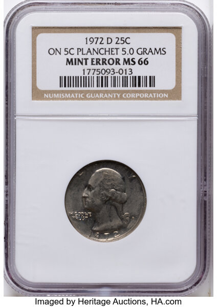 1972-D 25c MS thumbnail 2