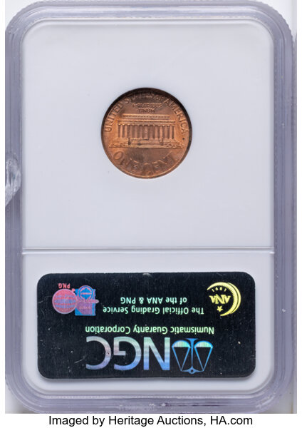 1959 1c Doubled Die Obverse, FS-104 MS RB thumbnail 14