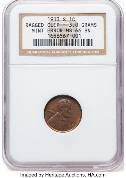 1913-S 1c MS BN thumbnail 3
