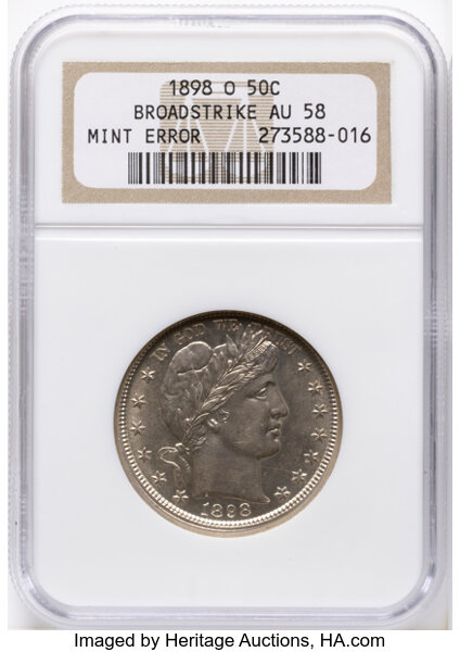 1898-O 50c MS thumbnail 2