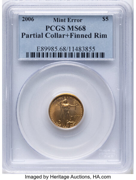 2006 $5  Gold Eagle MS thumbnail 3