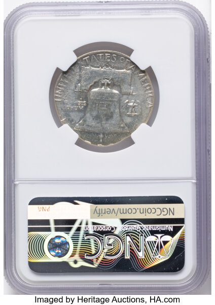 Franklin Half Dollar 50c 1948-1963 [Type] G6 thumbnail 17