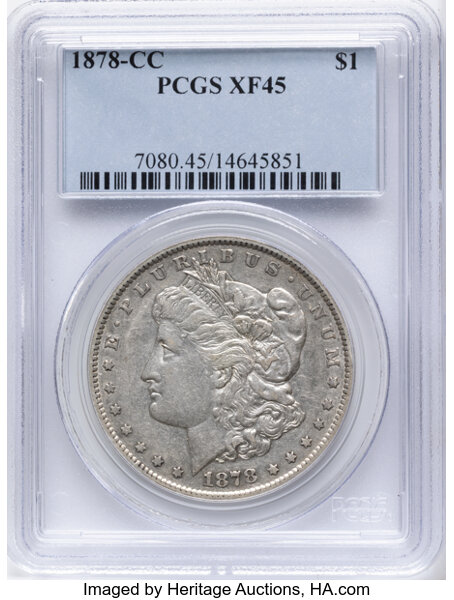 1878-CC $1  Clashed G, VAM-7A MS thumbnail 2