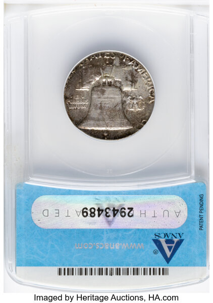 Franklin Half Dollar 50c 1948-1963 [Type] G6 thumbnail 9