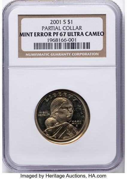 2001-S $1  Sacagawea PR DCAM thumbnail 2