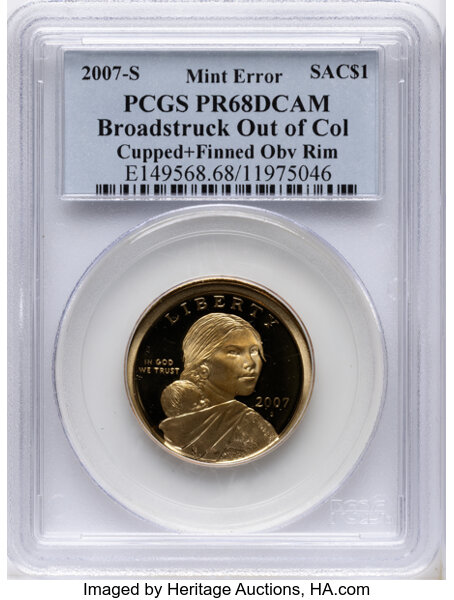 2007-S $1  Sacagawea PR DCAM thumbnail 2