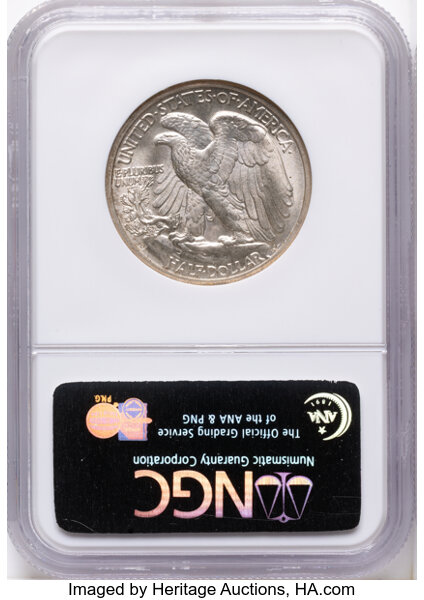 1944-D 50c MS65 thumbnail 2
