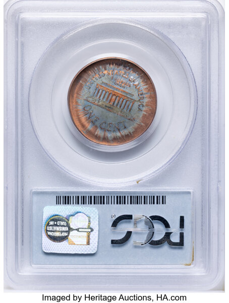 1982 1c Zinc, Large Date MS RD MS62 RD thumbnail 2