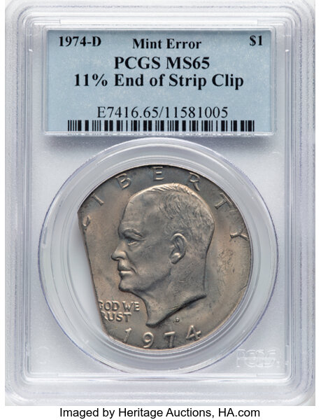 1974-D $1  MS thumbnail 3