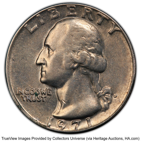 1971-D 25c MS thumbnail 3