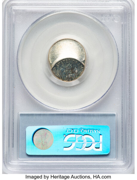Roosevelt Dime 10c Silver, 1946-1964 [Type] MS64 thumbnail 2