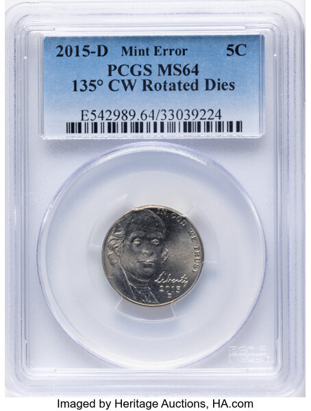 Image for 2015-D 5c MS