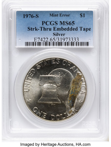 1976-S $1  Silver MS thumbnail 3