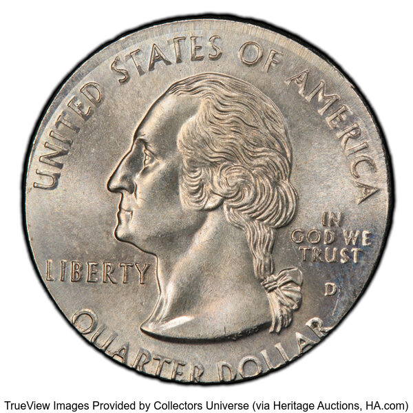 1999-D 25c Delaware MS thumbnail 3