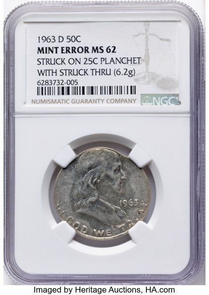 1963-D 50c MS thumbnail 2