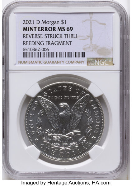 2021-D S$1 Morgan, 100th Anniversary MS thumbnail 3