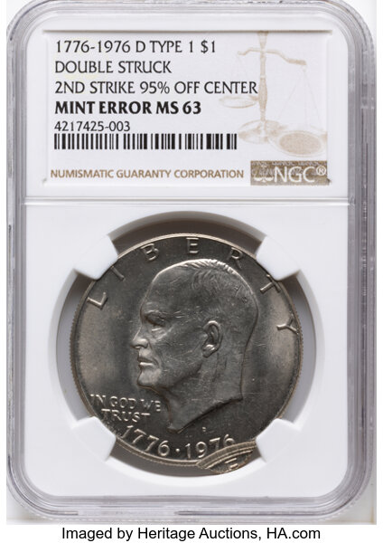 1976-D $1  Type 1 MS thumbnail 3