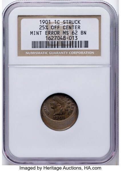 1901 1c 190/190, S-22 MS BN thumbnail 2