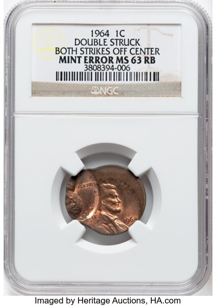 1964 1c MS RB thumbnail 3