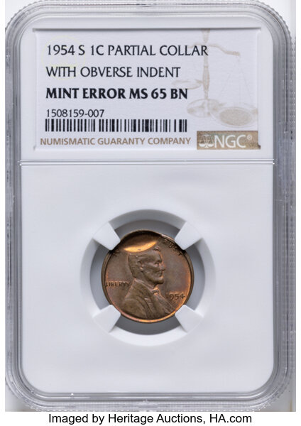 1954-S 1c MS BN thumbnail 2