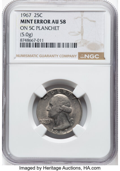 1967 25c MS thumbnail 3
