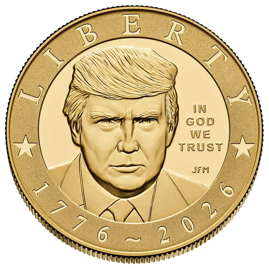 1776~2026-W G$250 1oz Gold, President Donald J. Trump PR DCAM